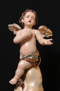 Ángel pasionario de la Hermandad de Jesús Nazareno de las Torres