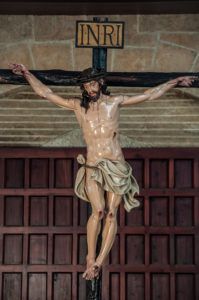 Cristo de la Divina Misericordia obra de Juan Alberto Pérez Rojas