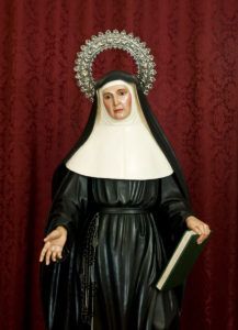 Santa Juana de Lestonnac obra de Pérez Rojas