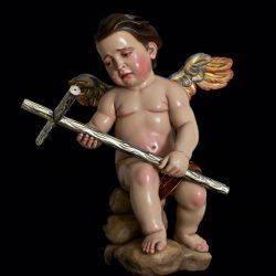 Escultura de ángel pasionista para Almogía (Málaga)