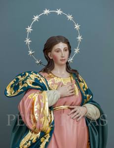 Virgen de la Expectación obra de Juan Alberto Pérez Rojas