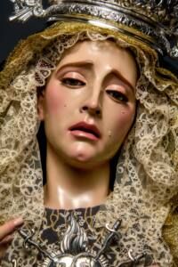 Virgen María Dolorosa, obra de inspiración barroca española