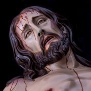 Christ in the Tomb, created by the religious sculptor Juan Alberto Pérez Rojas for Álora, Málaga