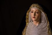 Expresión de dolor de la Virgen Dolorosa
