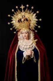 Imagen de Virgen Dolorosa, obra de Juan Alberto Pérez Rojas