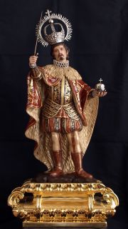 Escultura De San Fernando Rey realizada por Juan Alberto Pérez Rojas