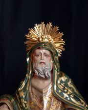 Detalle del rostro de San Marcos Evangelista