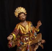 Detalle de la composición del santo evangelista