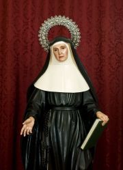 Santa Juana de Lestonnac obra de Pérez Rojas