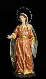 Virgen Reina de la Familia para una colección de arte privada
