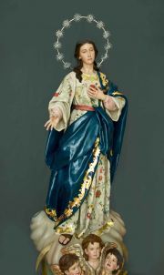 Escultura monumental de la Inmaculada Concepción para el CEU