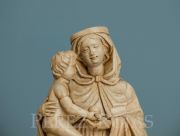 Escultura en madera de tilo barnizada