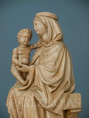 Réplica de la Virgen de la Peña