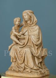Virgen de la Peña, réplica de imagen del siglo XV
