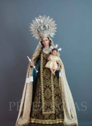 Virgen del Carmen realizada por Juan Alberto Pérez Rojas para Burriana