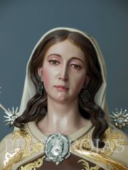 Sereno rostro de Nuestra Señora del Carmen