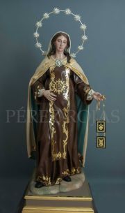 Nuestra Señora del Carmen embarazada obra de Juan Alberto Pérez Rojas
