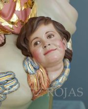 El estudio del retrato empleado para las cabezas de ángeles