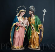 Grupo escultórico de la Sagrada Familia obra de Juan Alberto Pérez Rojas